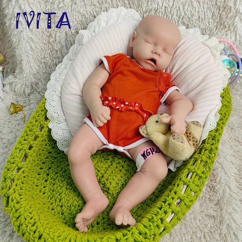 Ivita occhi chiusi reborn - ivita, 18''