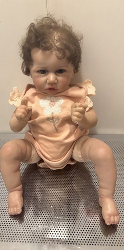 Reborn baby doll lifelike soft - doll,