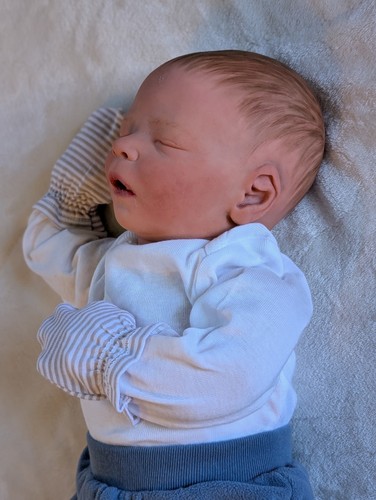 Silicone cuddle baby darren - baby,